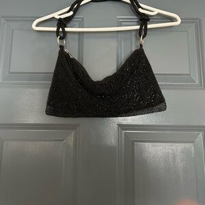 Rhinestone Hobo Bag